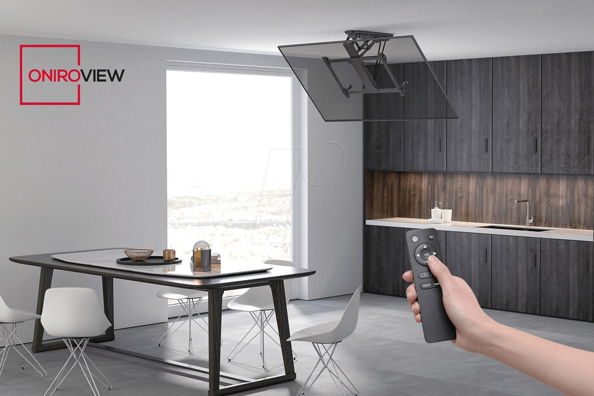 Panoramica sui supporti motorizzati per tv a soffitto
