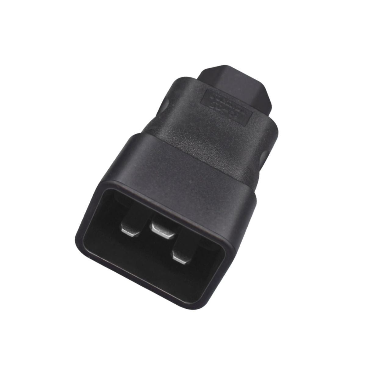 Adattatore Tripolare Alimentazione  IEC320 C13 Femmina C20 Maschio
