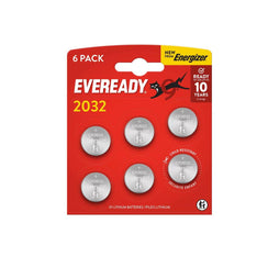Batteria Piatta CR2032 3V Litio Energizer