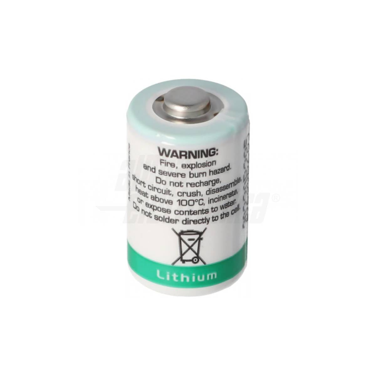Batteria SAFT 3,6V 1200mA LS14250 1/2AA Pila Litio Cloruro Tionile