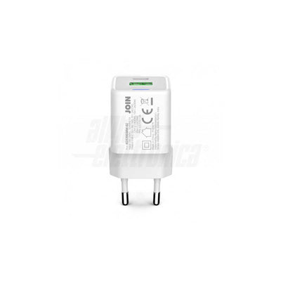 30W USB-C GaN Charger with 2 Power Delivery Ports (A+C) White