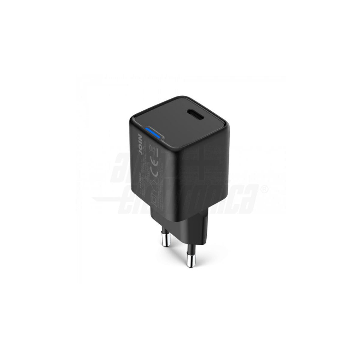 Caricatore USB GaN 30W  1 Porta USB C Nero