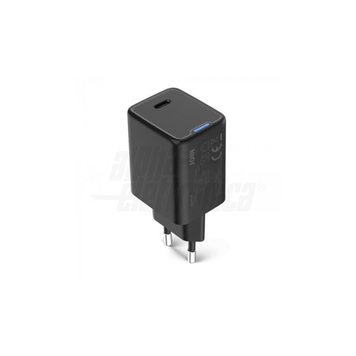Caricatore USB GaN 45W  1 Porta USB C Nero