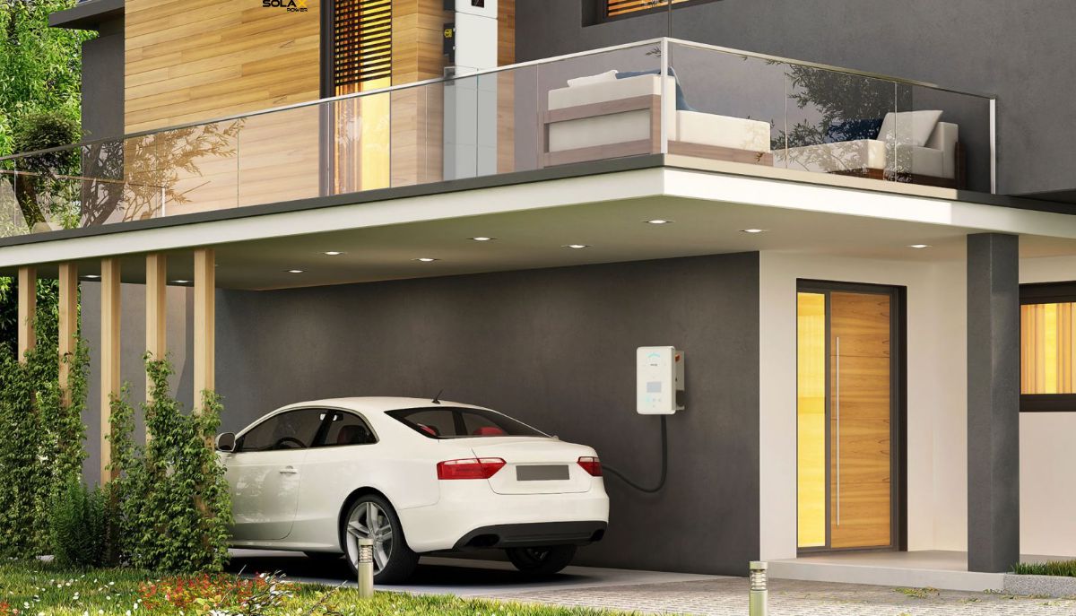 Colonnine Ricarica Auto Elettriche 11KW Trifase IP65 Solax Power