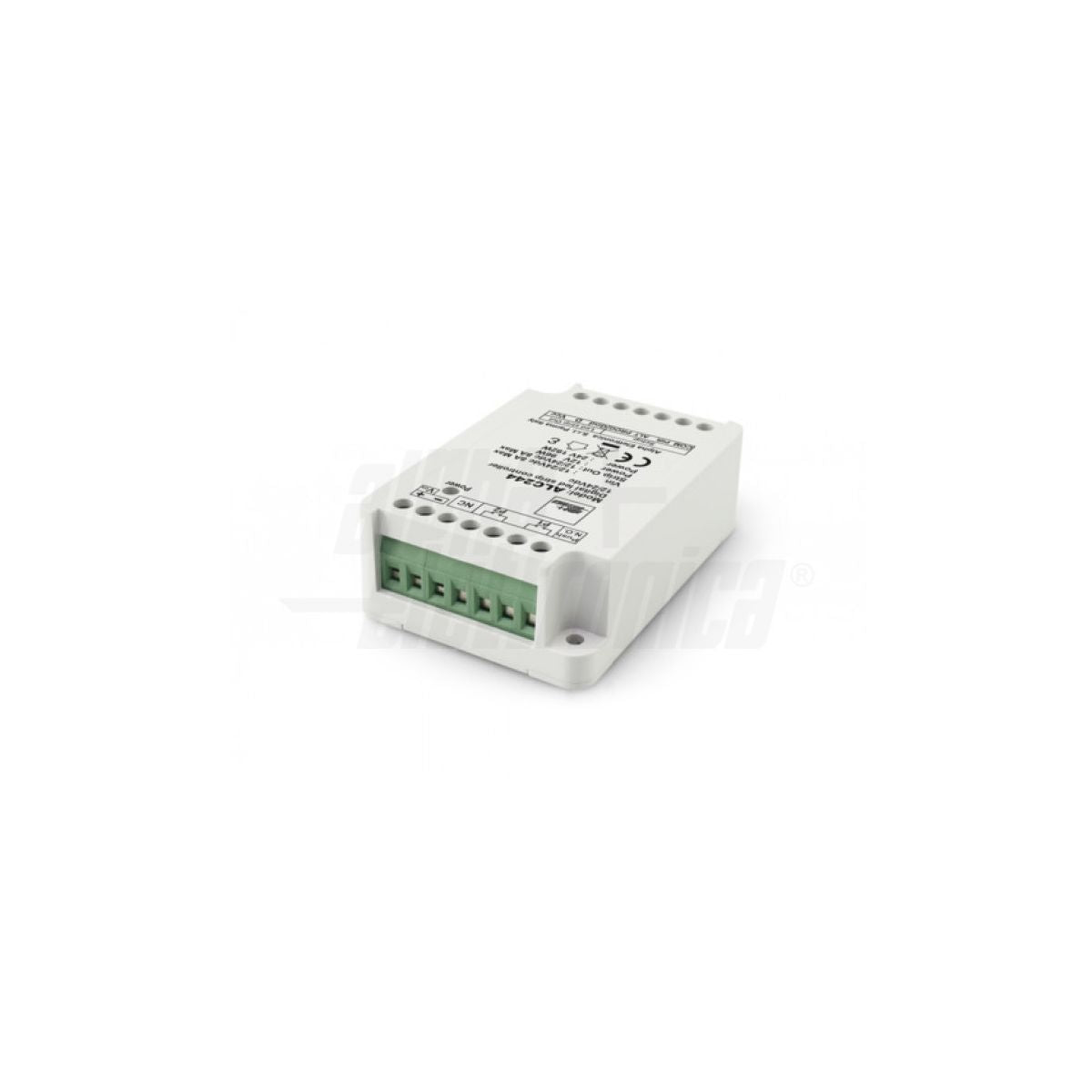 Controller effetto running vista frontale corpo bianco