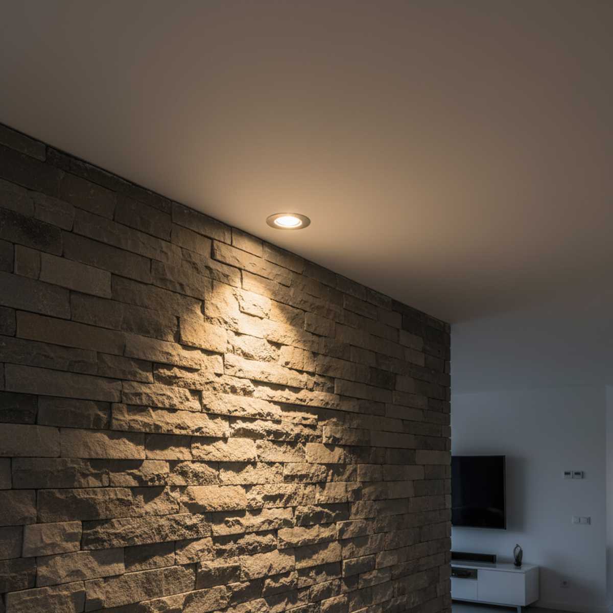 Faretto a Led Incasso 3W Alluminio Satinato Luca Calda