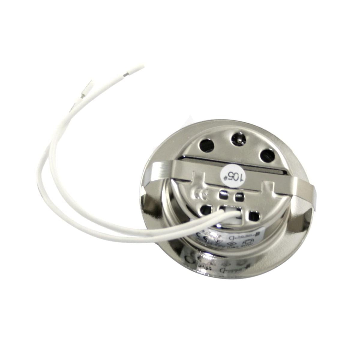 Faretti Incasso per Cappa Cucina Incasso Bianco + Lampadine 12V