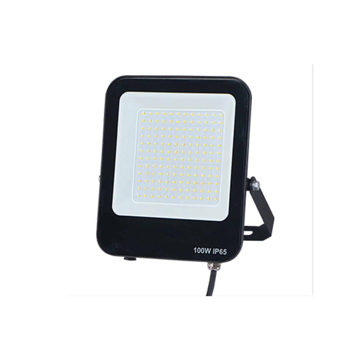 Faro led esterni nero IP65 4000K versione 100W 10000 lumen