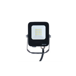 Faro led esterni 10W con dissipatore alettato e vetro temperato