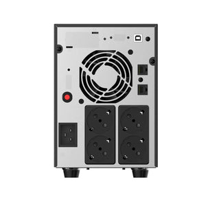 Gruppo di Continuità per PC UPS 3000VA - 1800W - Line Interactive - 4 Prese Schuko
