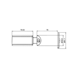 Lampada Emergenza Incasso Led 1W IP44 SE Autonomia 3H