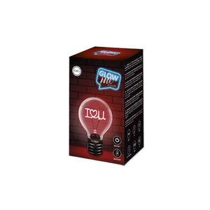 scatola Lampada Ricaricabile Tavolo I Love You Led GLOW ME