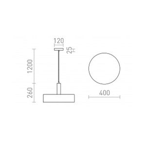 Lampada a Sospensione Design E27 Soffitto
