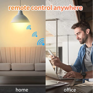 Lampadine Smart Alexa Wifi E27 10W 1055 Lumen Luce Calda, Kit 10 Pezzi