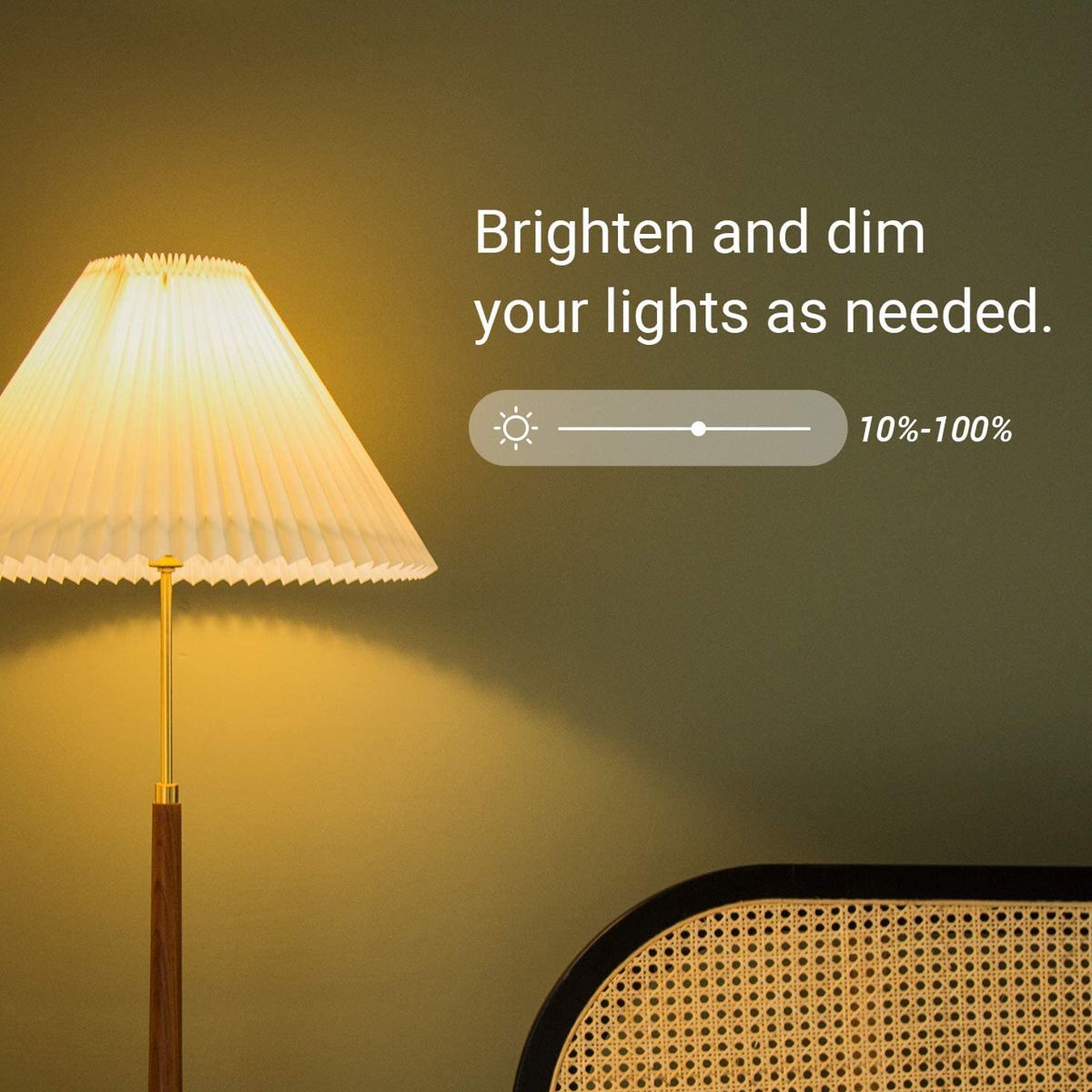 Lampadine Smart Alexa Wifi E27 10W 1055 Lumen Luce Calda, Kit 10 Pezzi