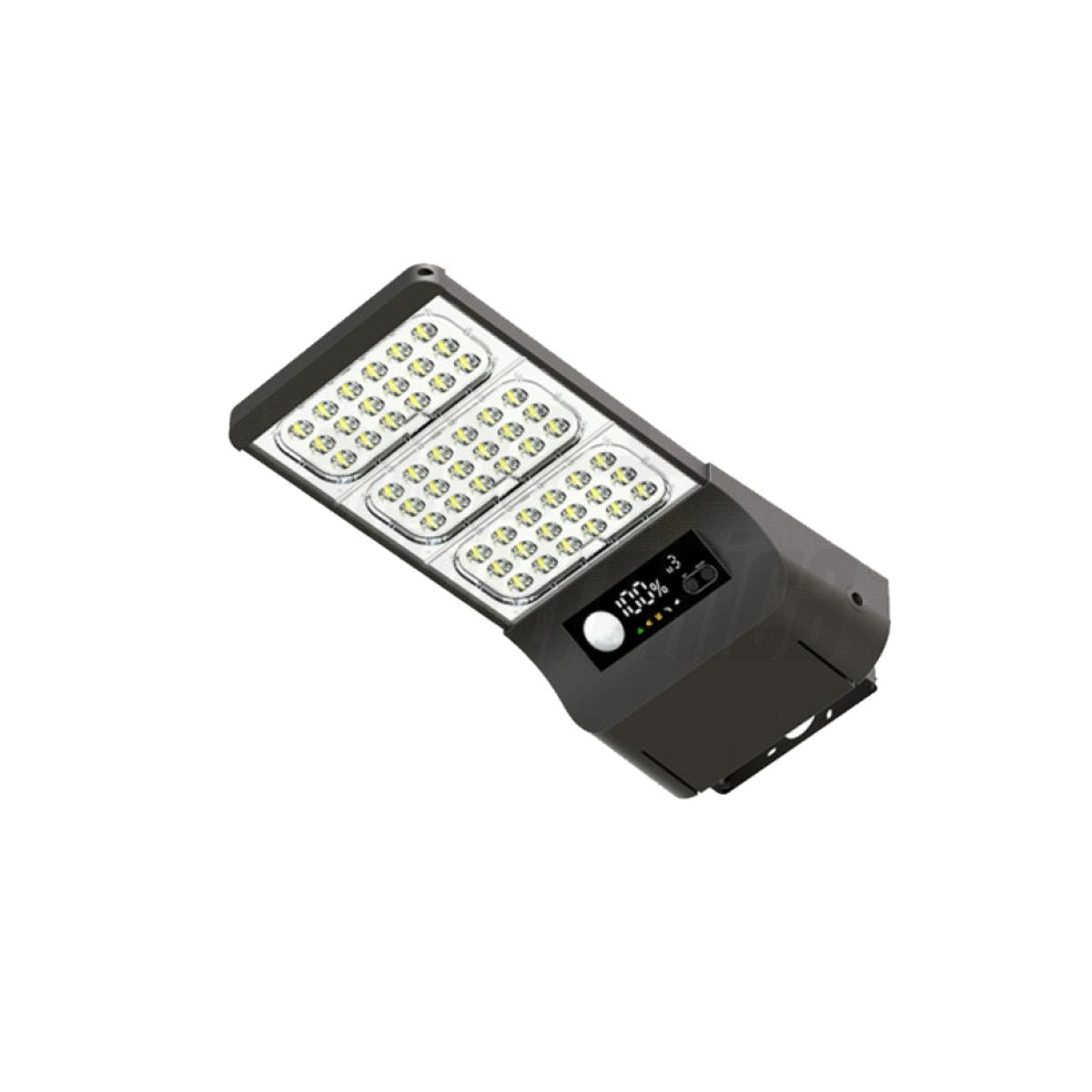 Lampione Solare 90W con Sensore PIR Pioggia 9000 Lumen CCT IP65