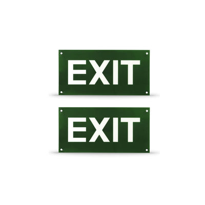 Pittogramma Sicurezza EXIT Verde (Kit per lampada Arrow)