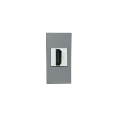 Presa HDMI Matix Go Compatibile JG4284P Grigio
