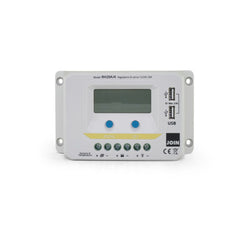 Regolatore di Carica Fotovoltaico per Pannello Solare PWM 12V 24V 20A Display USB Crepuscolare