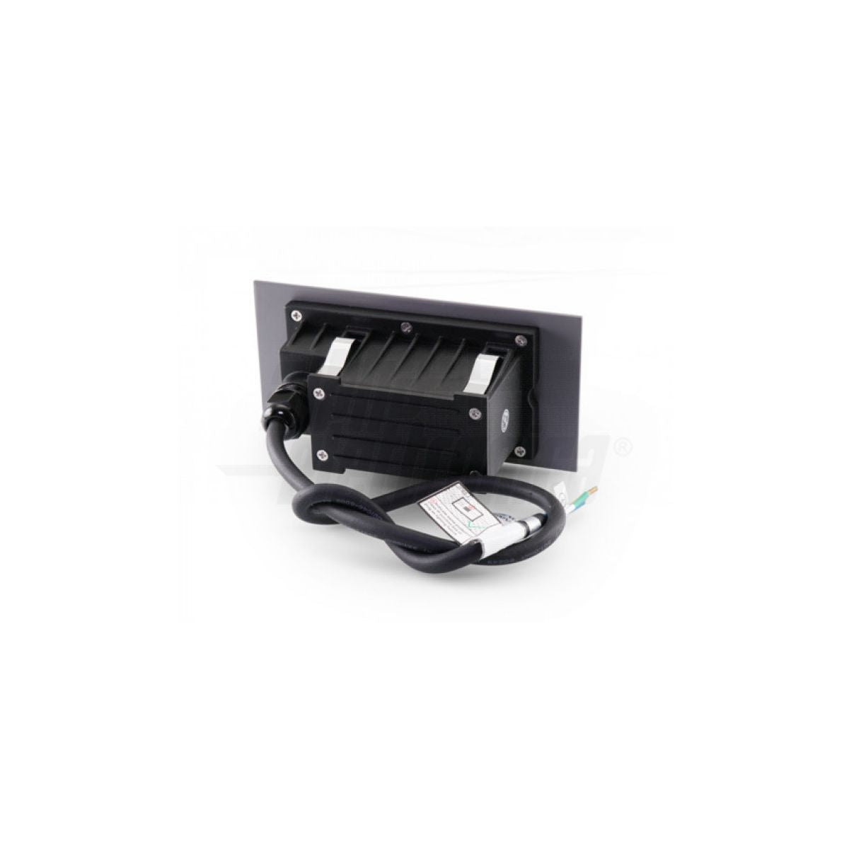Segnapasso Led Esterno 4W Luce Calda Alluminio Grigio Scuro