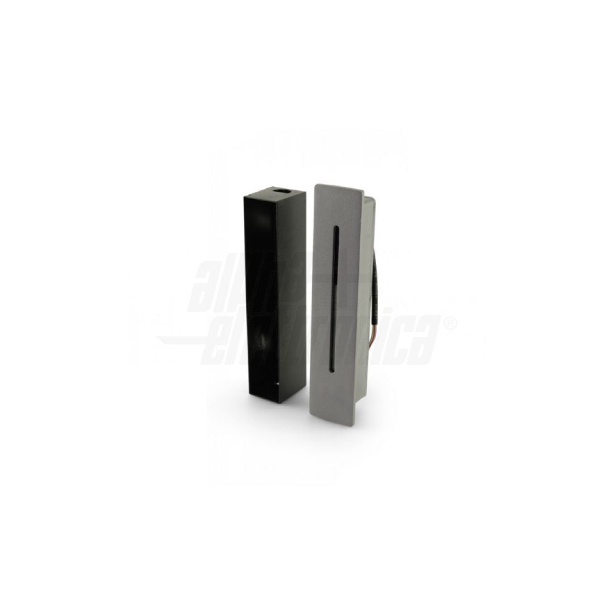 Segnapasso Led Esterno Lama di Luce Antracite 3W IP65 Luce Calda con Cassaforma