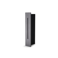 Segnapasso Led Esterno Lama di Luce Antracite 3W IP65 Luce Calda con Cassaforma