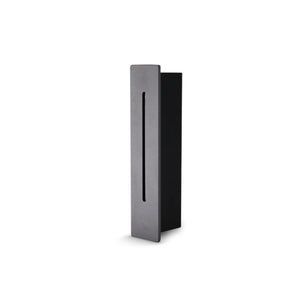 Segnapasso Led Esterno Lama di Luce Antracite 3W IP65 Luce Calda con Cassaforma
