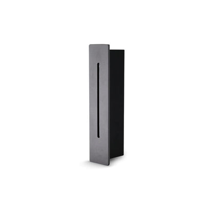 Segnapasso Led Esterno Lama di Luce Antracite 3W IP65 Luce Calda con Cassaforma