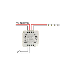 Slave dimmer led schema di collegamento con master 1-10V