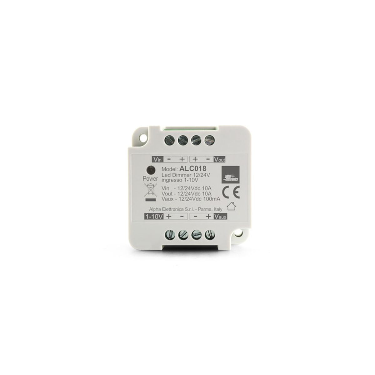 Slave dimmer led 10A dimensioni compatte per quadro elettrico