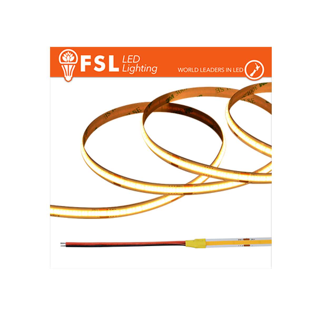 Striscie Led 24V per Soffitto Cob 15W 4000K 5mt