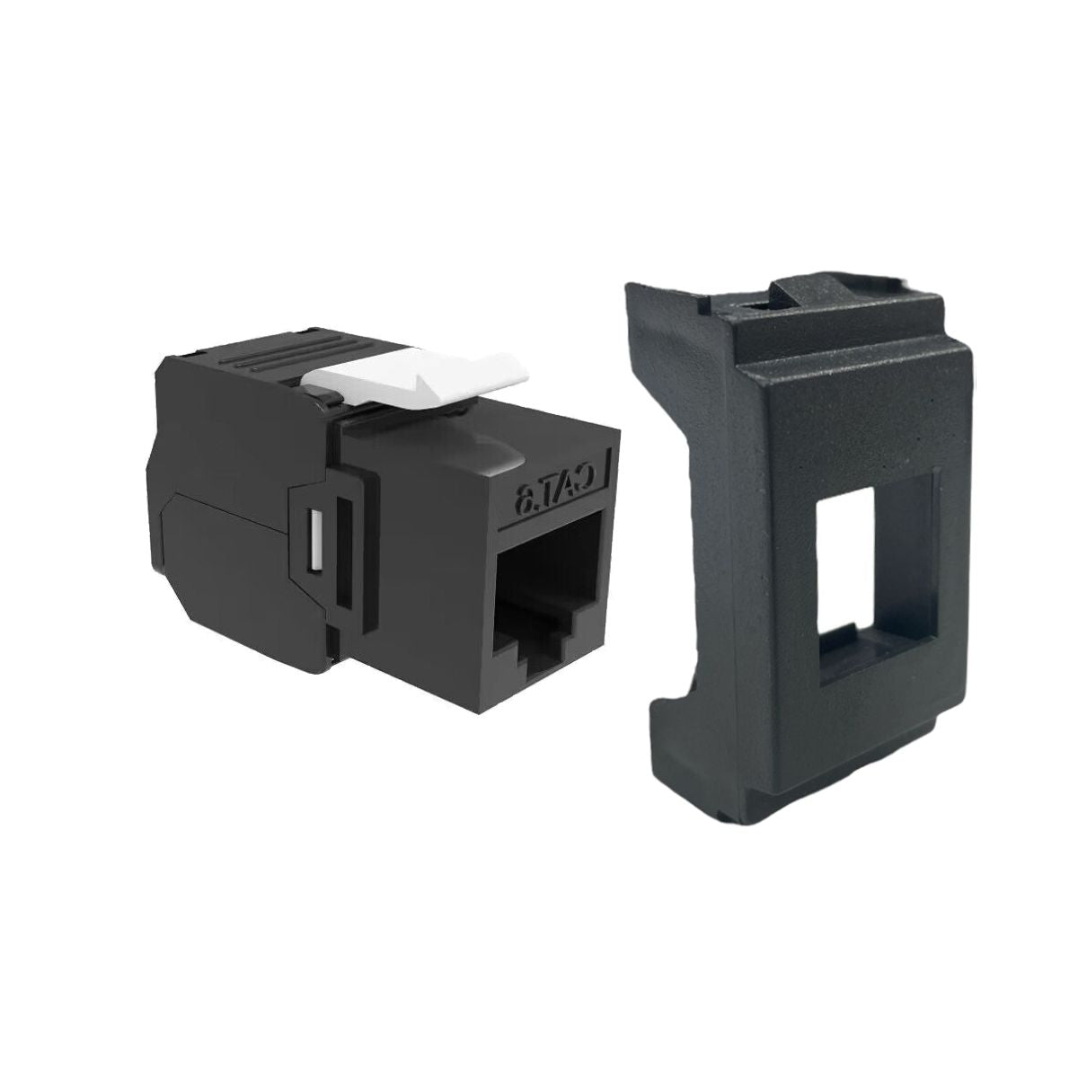 Vimar Idea RJ45 Presa cat.6A Compatibile UTP 16359.6 Nero