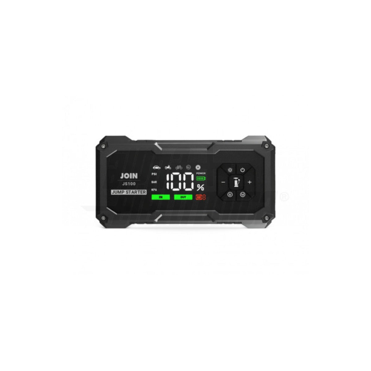 Avviatore per Batterie Auto 400A + Compressore Torcia Power-bank