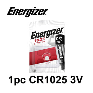 Batteria Piatta Litio CR1025 3V Energizer