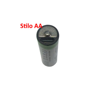 Batterie Stilo AA Ricaricabili USB-C 1.5V 1250mAh - Confezione da 4