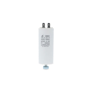 Condensatore 25 µF 450V Faston 6,3 mm Polipropilene per motori
