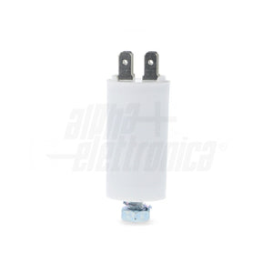 Condensatore 6,3 µF 450V Faston 6,3 mm — Polipropilene per motori