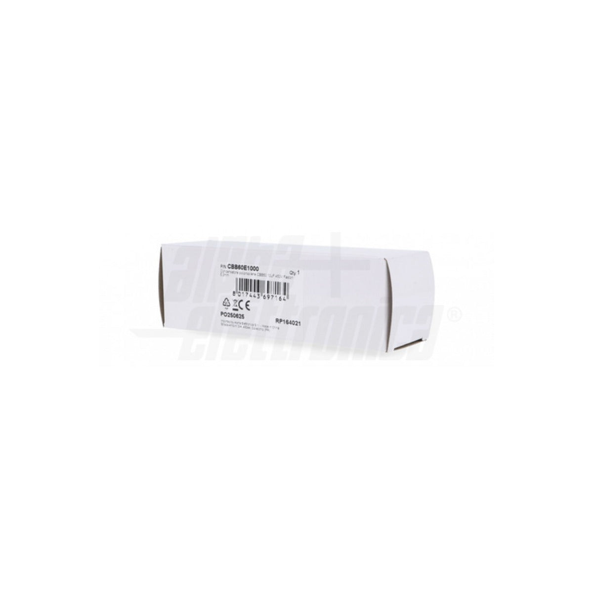 Condensatore Rifasamento 10 µF 450V Faston 6,3 mm — Polipropilene per motori