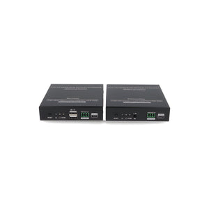 Extender HDMI su Fibra Ottica 1080p KVM USB 40 km Monomodale SFP LC con Loop Out
