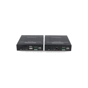 Extender HDMI su Fibra Ottica 1080p KVM USB 40 km Monomodale SFP LC con Loop Out