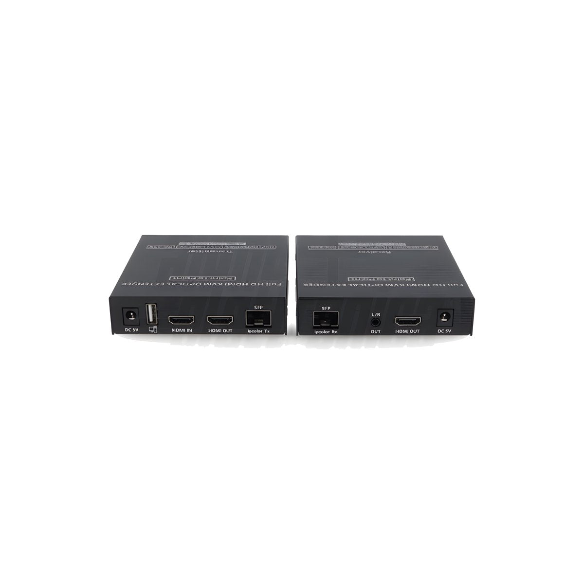Extender HDMI su Fibra Ottica 1080p KVM USB 40 km Monomodale SFP LC con Loop Out
