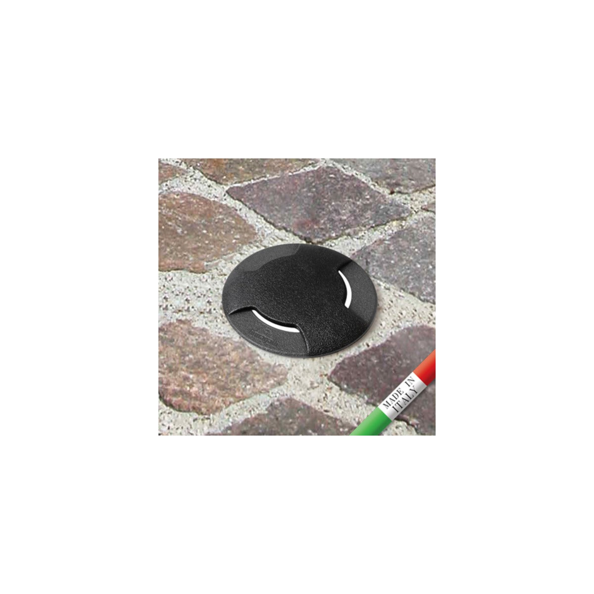 Faretto da Terra Carrabile per Esterno Giardino Led GU10 3,5W CCT IP67 Resina Nero CECI 90 3L