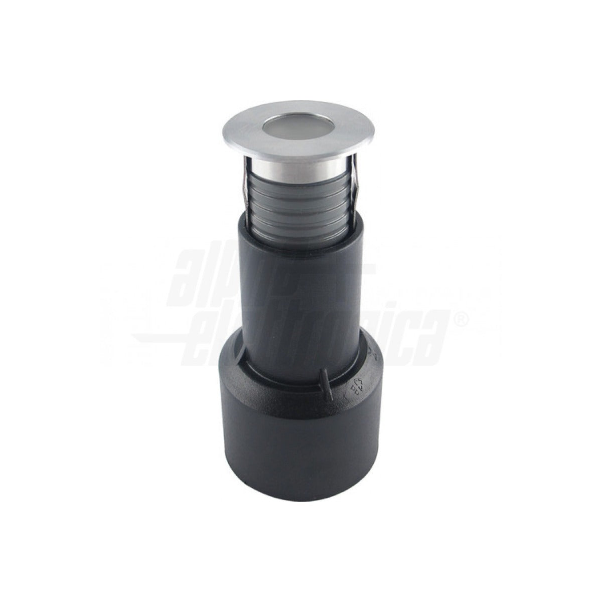 Faretto da Terra per Esterno Giardino Led Acciaio 2,1W 24V DC IP67 Tondo Ø38
