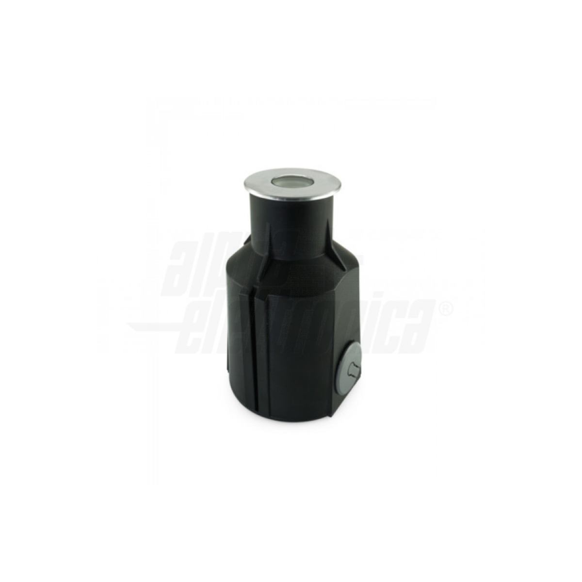 Faretto da Terra RGB per Esterno Giardino Led Acciaio 4W 24V DC IP67 Tondo Ø55 Serie Iride