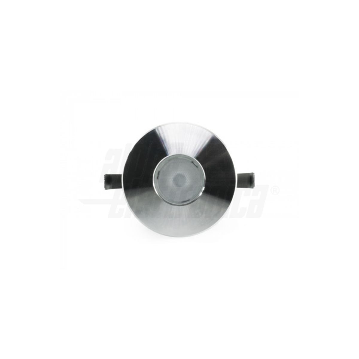 Faretto da Terra RGB per Esterno Giardino Led Acciaio 4W 24V DC IP67 Tondo Ø55 Serie Iride