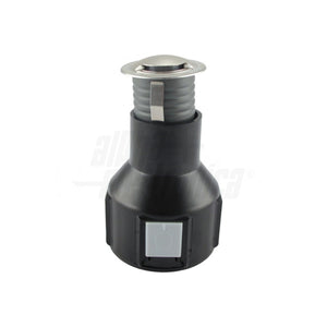 Faretto da Terra Singola Emissione per Esterno Giardino Led Acciaio 2,5W 24V DC IP67 Tondo