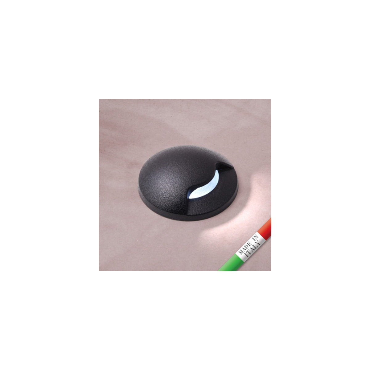 Faretto Segnapasso da Incasso Terra Led G9 1,7W 4000K IP67 Resina Nero ALDO 1L