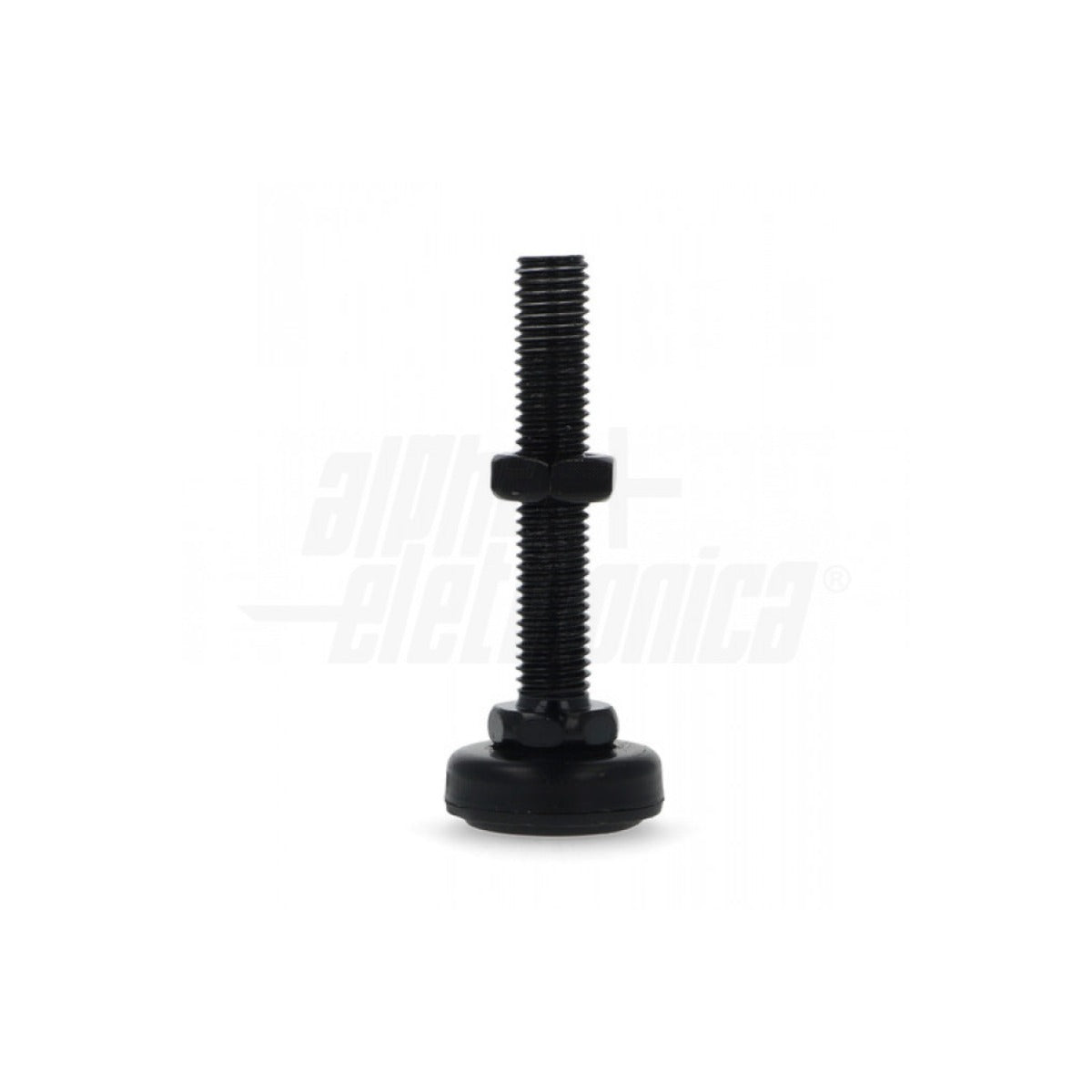 Kit 4 Piedini Regolabili Neri per Armadio Rack