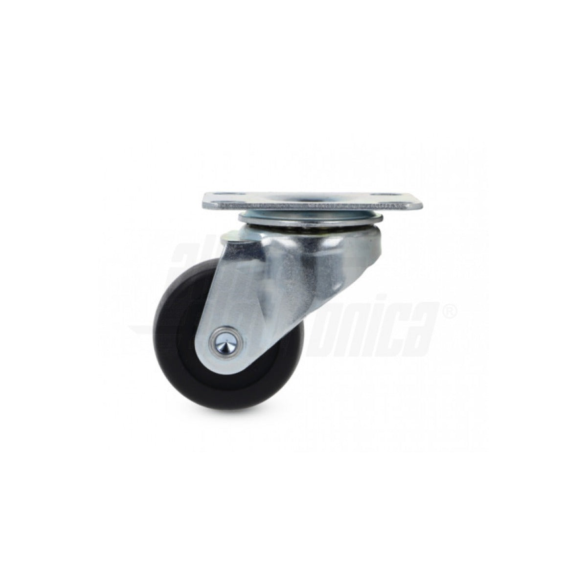 Kit 4 Ruote Piroettanti con Viti per Armadio Rack a Pavimento