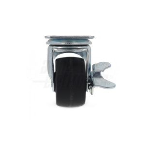 Kit 4 Ruote Piroettanti con Viti per Armadio Rack a Pavimento